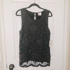 Misia Sleeveless Lace Top - NWT